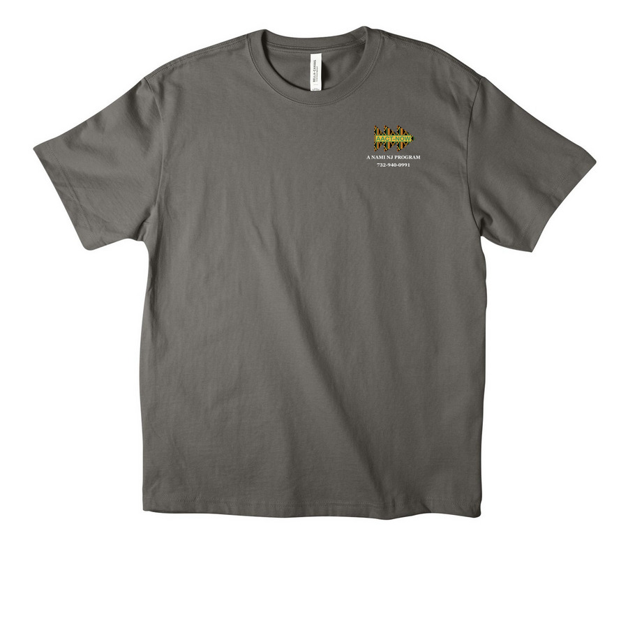 Limited Edition Men's Mental Health Shirt, a Asphalt Unisex Heavyweight Tee