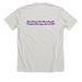 Almost Heaven, a Heather Cement Premium Unisex Tee (back-view)