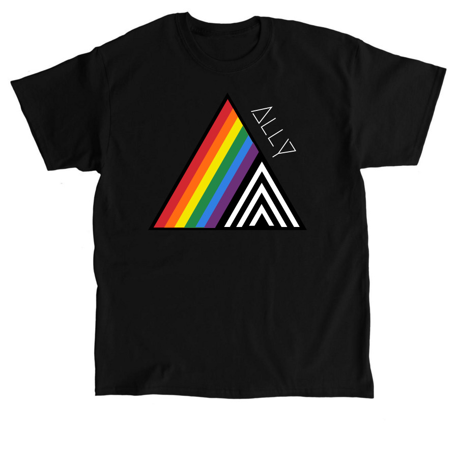 Ally, a Black Classic Unisex Tee
