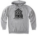 West River Community Project, a Grey Heather Heavyweight Pullover Hoodie