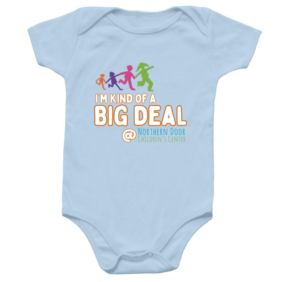 Baby Big Deal @ NDCC, a Light Blue Infant Onesie