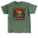 CreekFreaks - 45 Years of Creek Living, a Military Green Classic Unisex Tee
