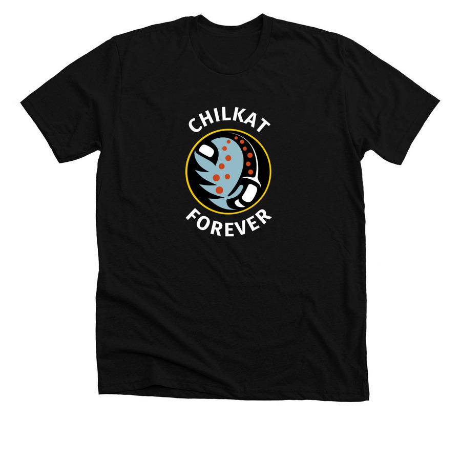 I stand with Klukwan, a Solid Black Blend Premium Unisex Tee