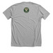 Support, a Athletic Heather Premium Unisex Tee (back-view)