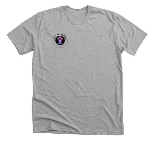 Follow me&nbsp;, a Athletic Heather Premium Unisex Tee