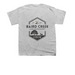 Land Management Crew Shirt, a Sport Grey Youth Unisex Tee (back-view)