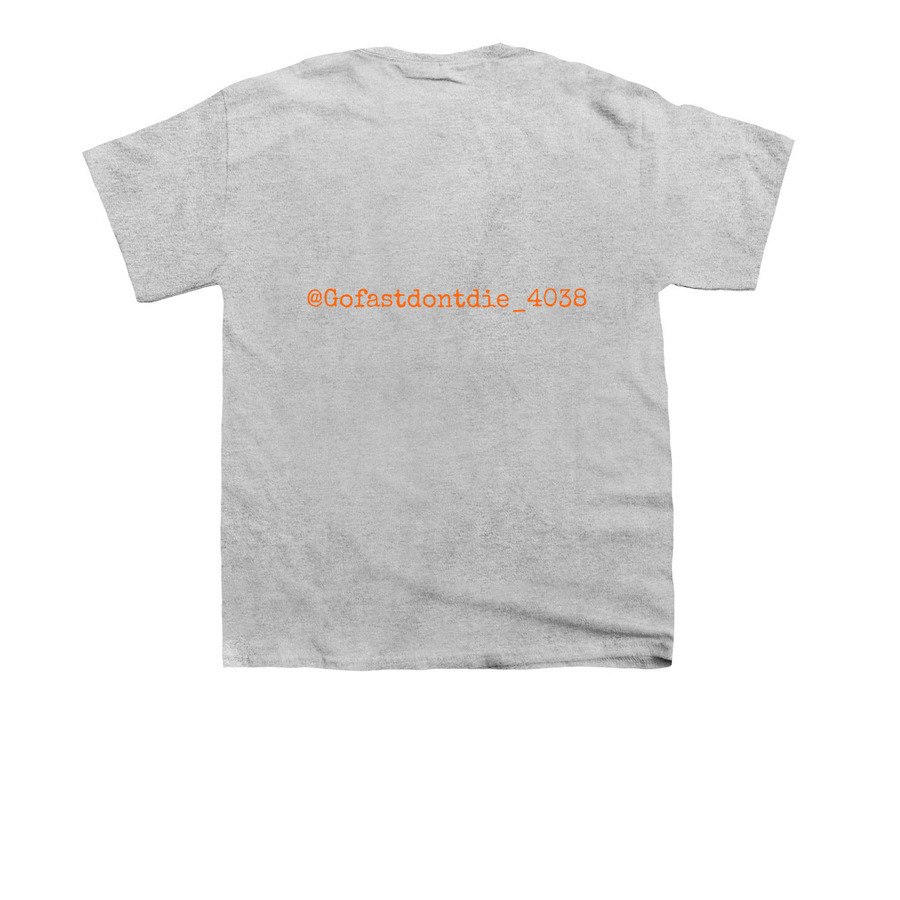 Positive Vibes Only&nbsp;, a Sport Grey Youth Unisex Tee (back-view)