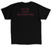 PJ Pen Design-- Pink&nbsp;, a Black Classic Unisex Tee (back-view)