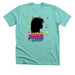 Is It a Wig?, a Heather Sea Green Premium Unisex Tee