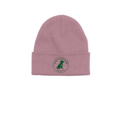Hat Collective, a Cosmic Pink Printed Base Camp Beanie