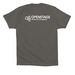 Keep The Drama On The Stage, a Asphalt Premium Cotton Tee (back-view)