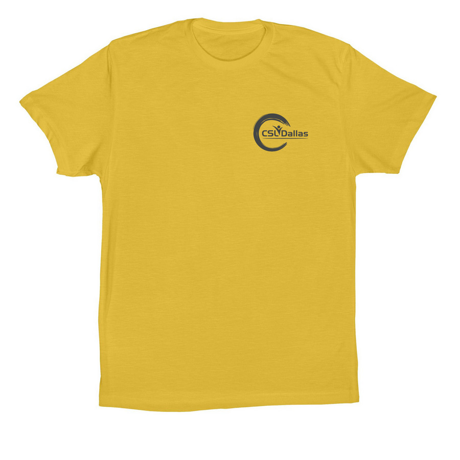 Thriving - A State of Being, a Maize Yellow Premium Cotton Tee
