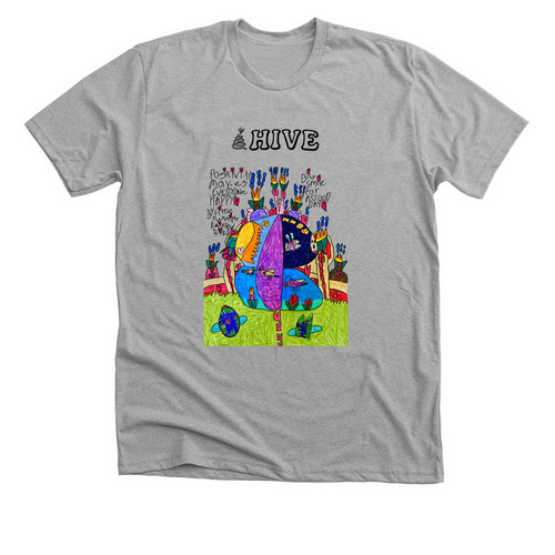 Art by JD, a Athletic Heather Premium Unisex Tee