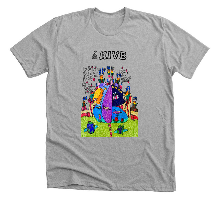 Art by JD, a Athletic Heather Premium Unisex Tee
