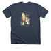 All Species Remix, a Heather Midnight Navy Premium Unisex Tee