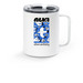 Fall 2026 Flock travel mug, a White Stainless Steel Travel Mug