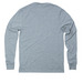 Mossapalooza youth/adult swag, a I Like You Blue Allmade Eco Triblend Long Sleeve Tee (back-view)