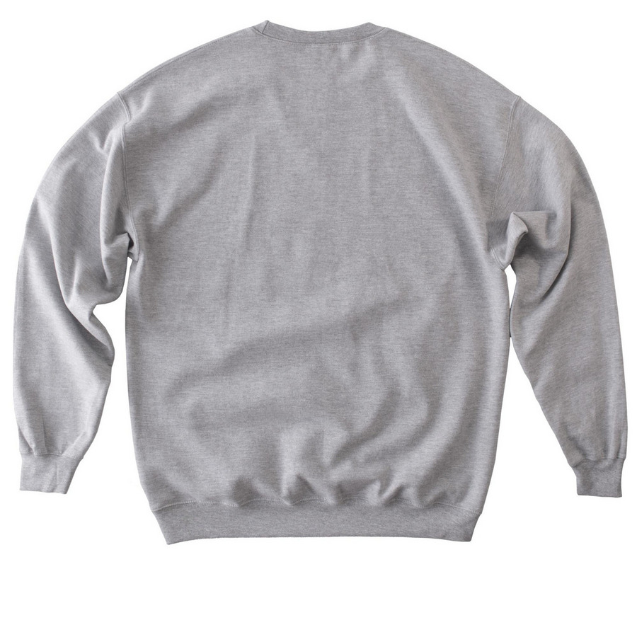 Sweatshirts, a Sport Grey Softstyle Crewneck Sweatshirt (back-view)