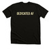 Mighty Mia: Every Shirt Helps, a Black Heather Premium Unisex Tee