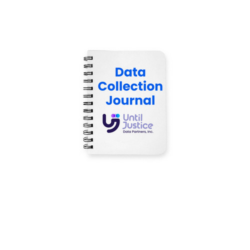 Keep Collecting Data, a White Spiral Notebook