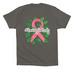 #RootingForEmily?&nbsp;, a Asphalt Premium Cotton Tee (back-view)