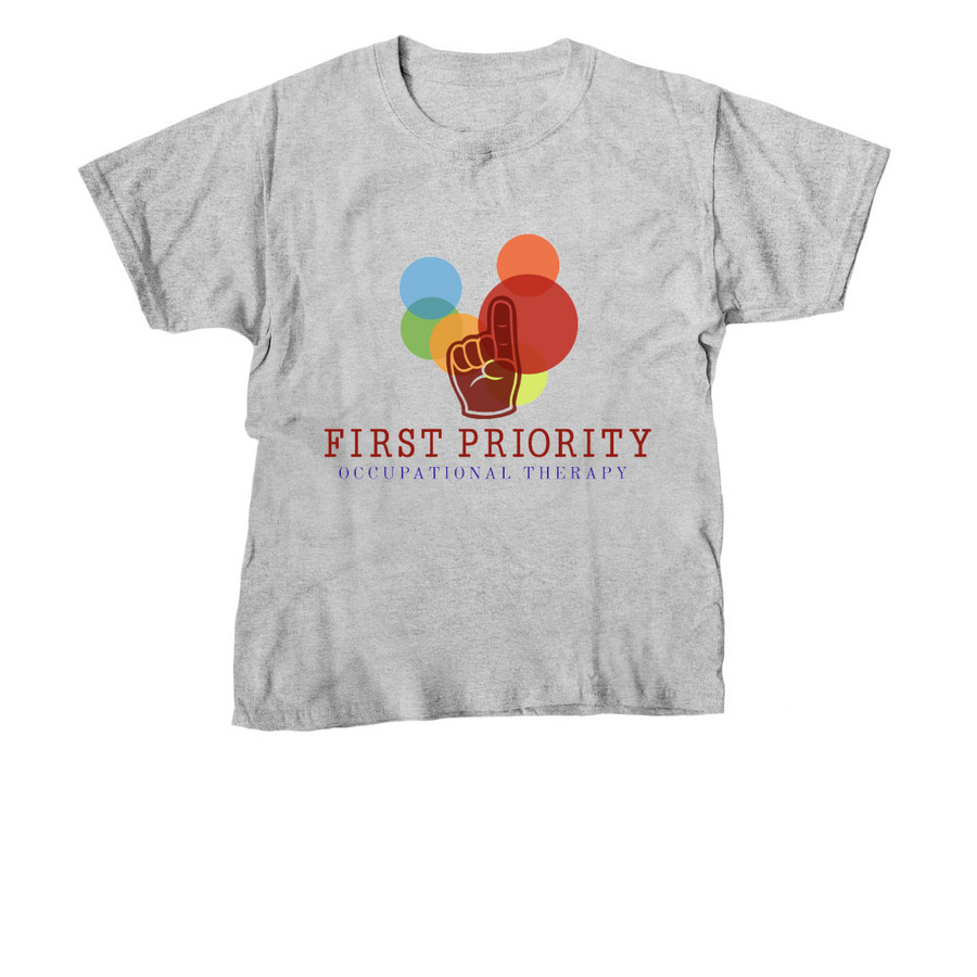 First Priority OT, a Sport Grey Youth Unisex Tee
