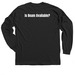 pRad Shirts V2, a Black Classic Long Sleeve Tee (back-view)