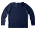 WCLC UV Protection, a True Navy UV Performance Long Sleeve Hoodie (back-view)
