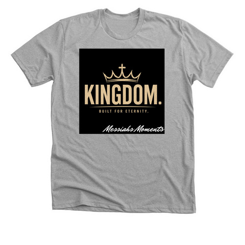 Messiahs Moments Designs, a Athletic Heather Premium Unisex Tee