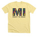 MI Right to Read, a Heather Yellow Gold Premium Unisex Tee