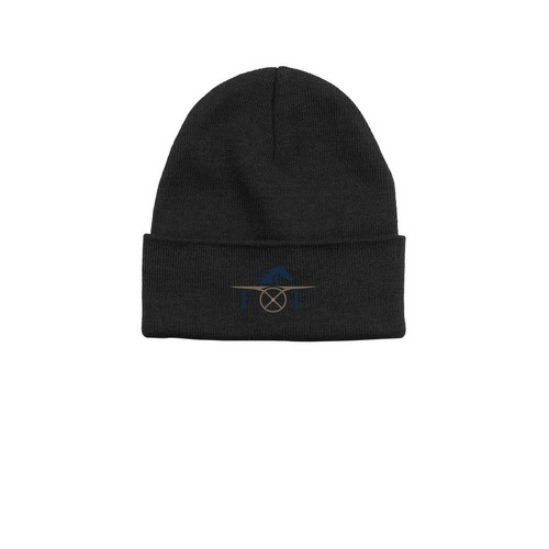 Logo Beanie, a Black Printed Base Camp Beanie