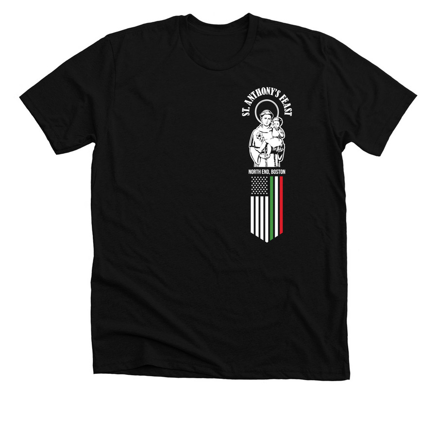 St. Anthony's Feast, a Solid Black Blend Premium Unisex Tee