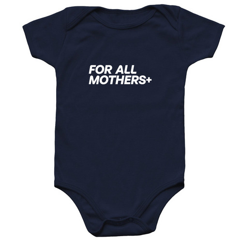 For All Mothers+ Onesie, a Navy Infant Onesie