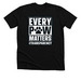 Every Paw Matters!, a Solid Black Blend Premium Unisex Tee