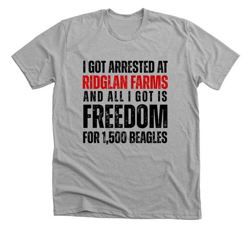 Arrested Light Shirts, a Athletic Heather Premium Unisex Tee
