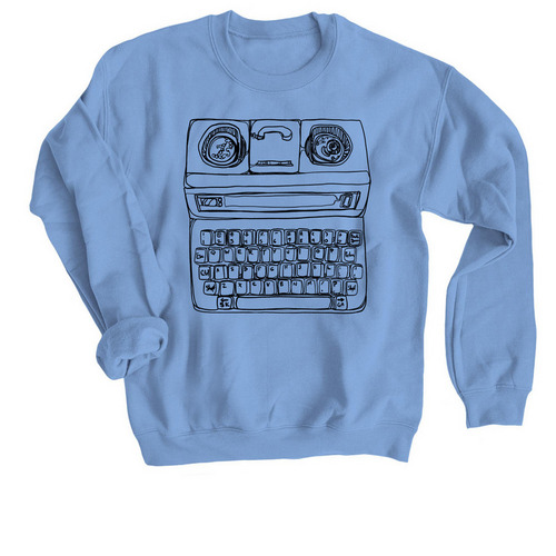 LIMITED TIME TTY MERCH!, a Carolina Blue Crewneck Sweatshirt