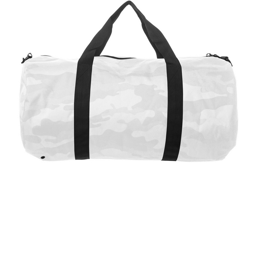 Guiding Light, a White Camo Day Tripper Duffel Bag (back-view)