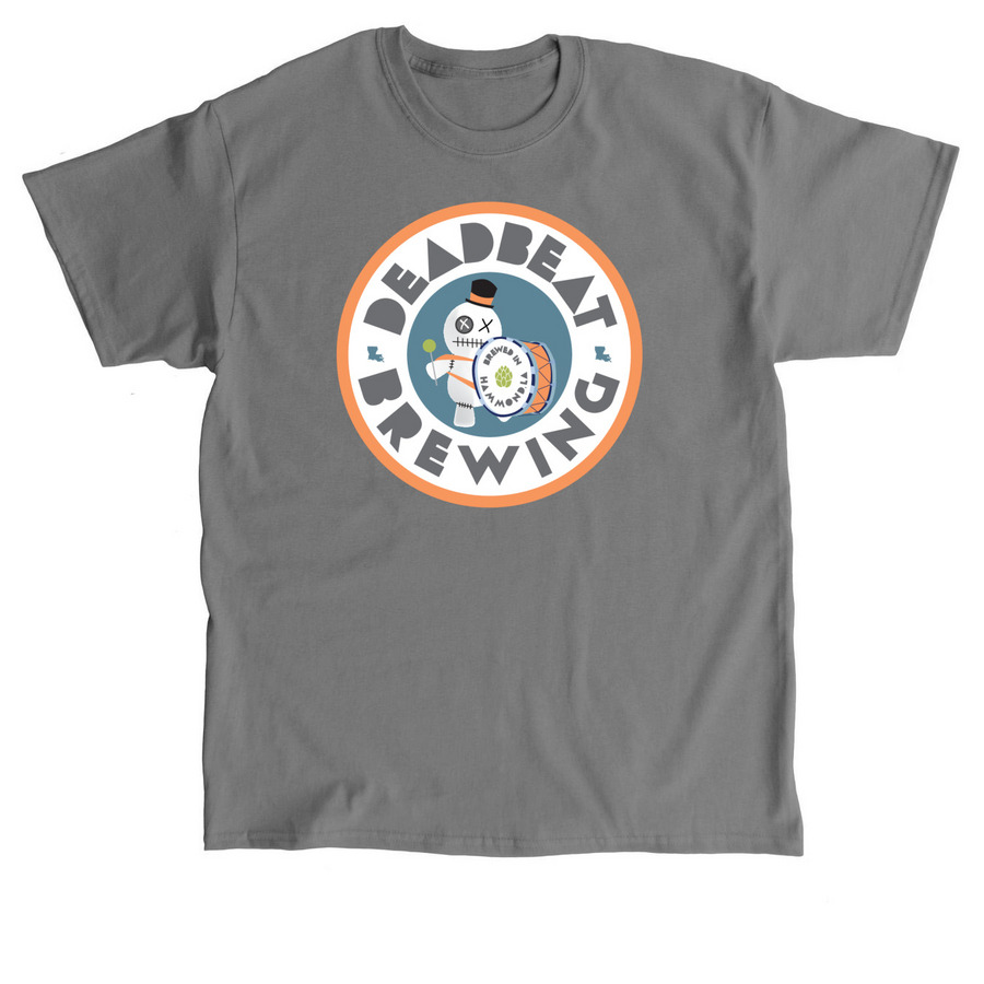 Deadbeat Brewing tshirt, a Charcoal Classic Unisex Tee