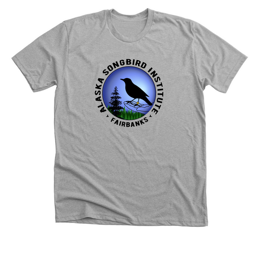 ASI Logo Items, a Athletic Heather Premium Unisex Tee