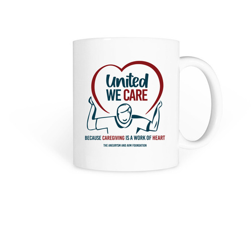 United We Care Mug, a White Coffee Mug