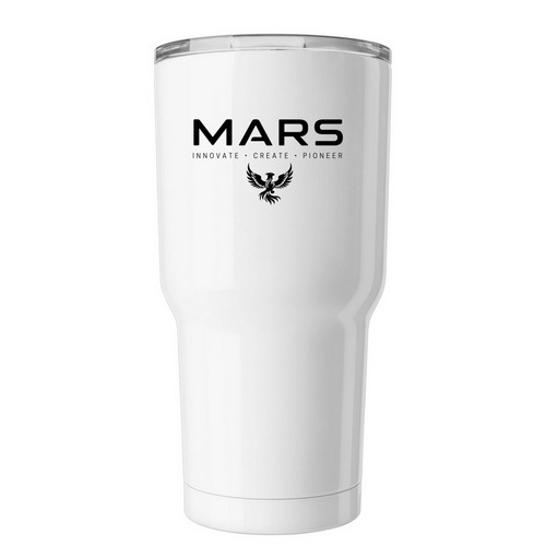 MARS official 26-27 cup, a White Insulated Tumbler