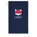 AEU Fox Skate Towel, a Navy Golf Towel