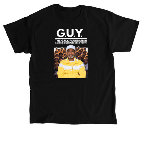 The G.U.Y. Foundation: Mission Tee & Hoodie, a Black Classic Unisex Tee