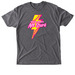 SC 10u Lightening Dark / Pink, a Premium Heather Triblend Unisex Tee