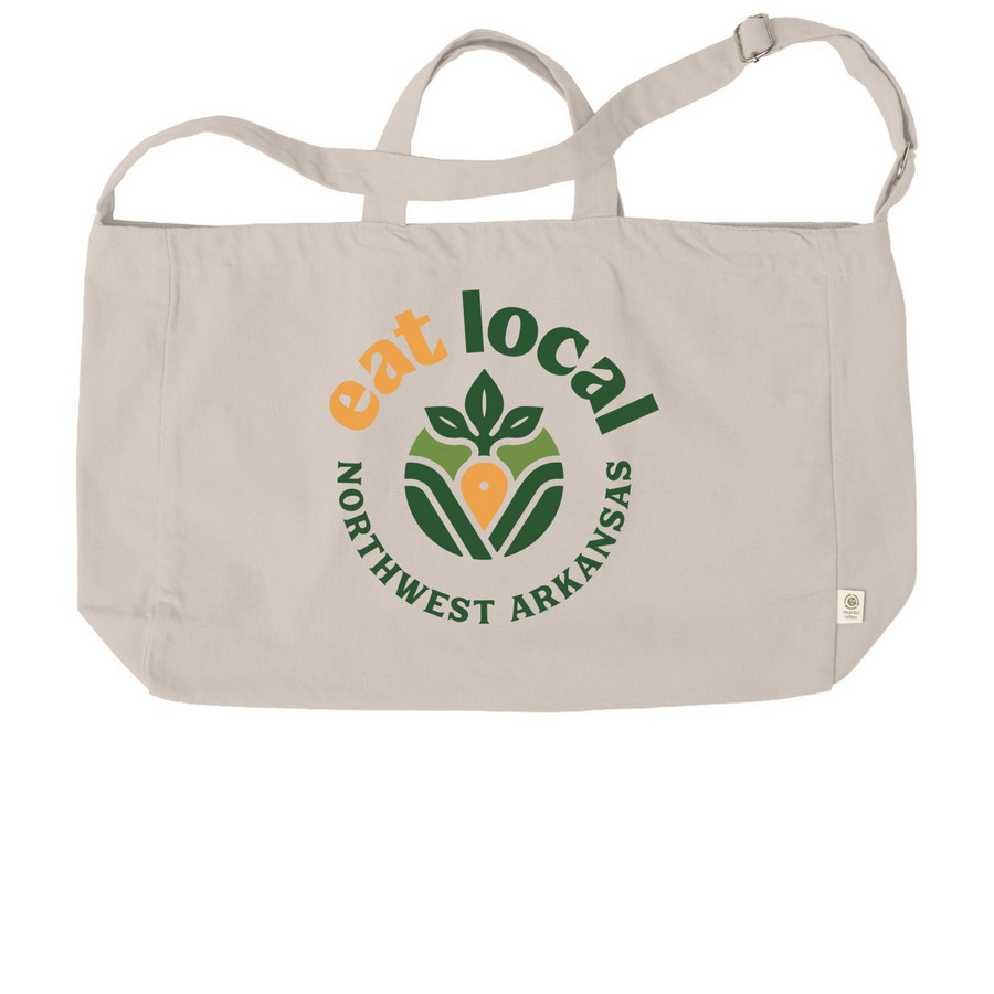 Eat Local NWA, a Pumice Reclaimist G2G Tote Bag