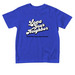 Love Your Neighbor Kids Tee, a Royal Blue Toddler Tee