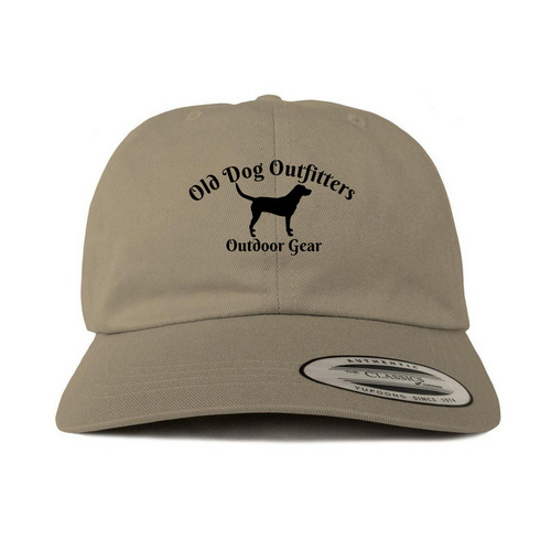Cap OD, a Khaki Printed Classic Baseball Cap