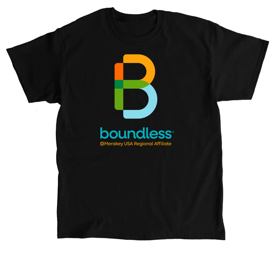 'B' for Boundless, a Black Classic Unisex Tee