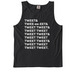 Whistles, a Black Comfort Colors Tank Top