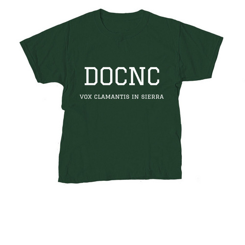 DOCNC - Youth, a Forest Green Youth Unisex Tee